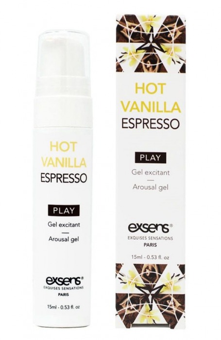 Возбуждающий гель Hot Vanilla Espresso Arousal Gel - 15 мл. - Exsens - купить с доставкой в Тюмени