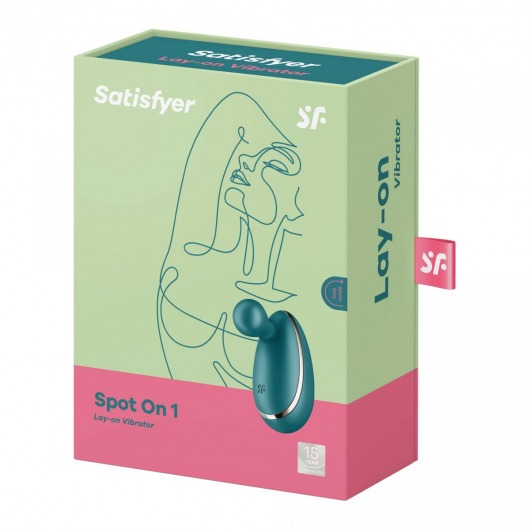 Зеленый мини-вибратор Spot On 1 - Satisfyer