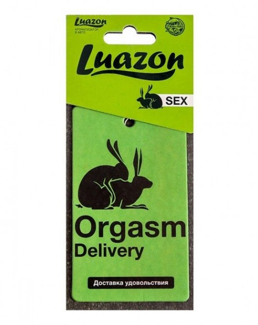 Ароматизатор в авто «Orgasm» с ароматом мужского парфюма - Luazon - купить с доставкой в Тюмени