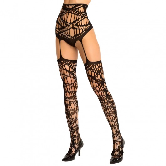Эротический комбинезон с открытым верхом Topless Bodystocking - Rene Rofe купить с доставкой