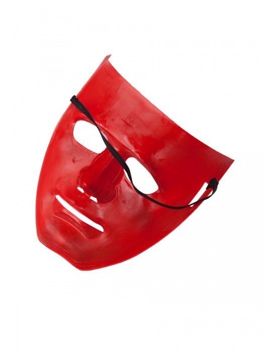 Красная маска из пластика - Sitabella - купить с доставкой в Тюмени