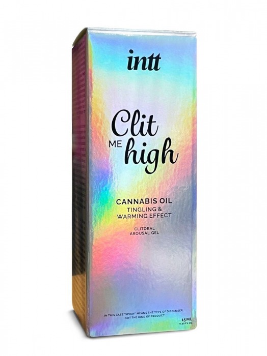 Гель для клиторального возбуждения Clit Me Figh Cannabis Oil - 15 мл. - INTT - купить с доставкой в Тюмени
