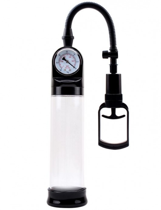 Прозрачная вакуумная  помпа с манометром Accu-Meter Power Pump X2 - Chisa - в Тюмени купить с доставкой