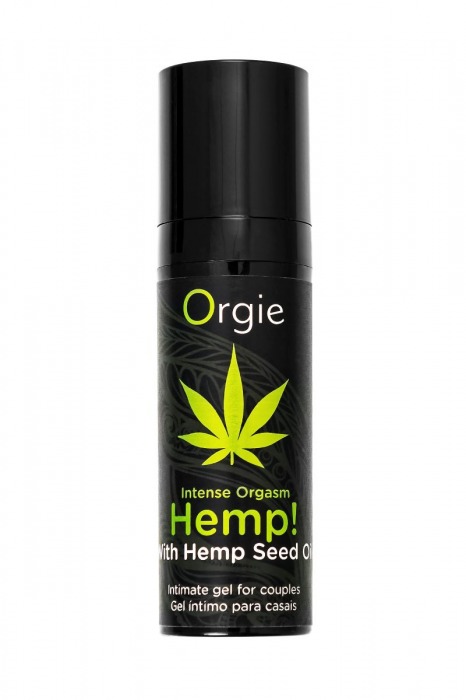 Возбуждающий интимный гель для пар ORGIE Hemp Intense Orgasm - 15 мл. - ORGIE - купить с доставкой в Тюмени