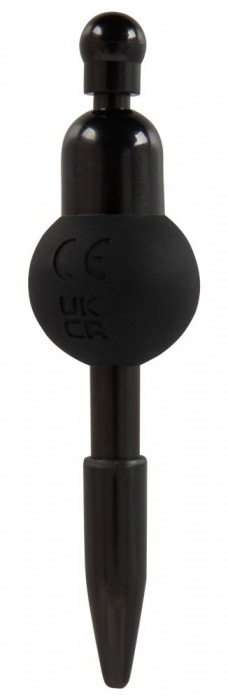 Черный уретральный вибростимулятор Vibrating Penis Plug - Orion - купить с доставкой в Тюмени