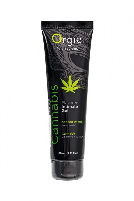 Интимный гель на водной основе ORGIE Lube Tube Cannabis - 100 мл. - ORGIE - купить с доставкой в Тюмени