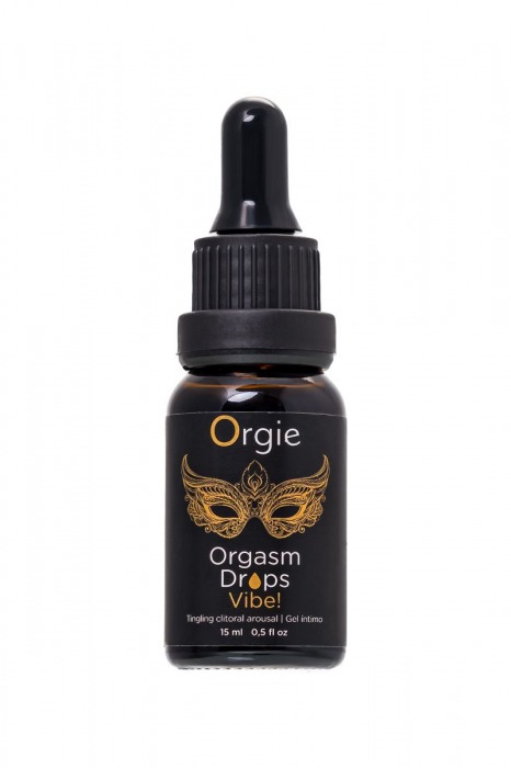 Возбуждающий гель для клитора ORGIE Orgasm Drops Vibe - 15 мл. - ORGIE - купить с доставкой в Тюмени