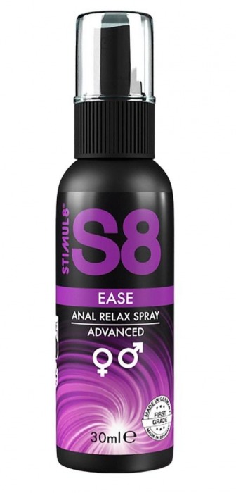 Расслабляющий анальный спрей S8 Ease Anal Relax Spray - 30 мл. - Stimul8 - купить с доставкой в Тюмени