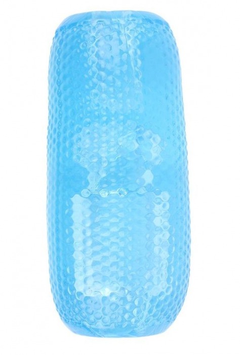 Голубой текстурированный мастурбатор Palm Stroker No.4 - Chisa - в Тюмени купить с доставкой
