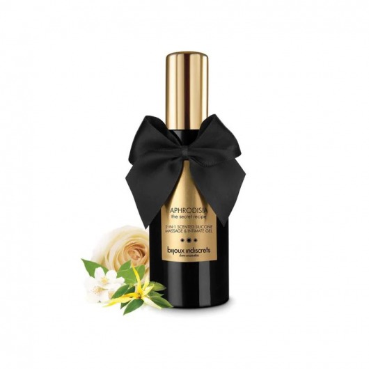 Силиконовый интимный гель Aphrodisia 2-in-1 Scented Silicone Massage And Intimate Gel - 100 мл. - Bijoux Indiscrets - купить с доставкой в Тюмени