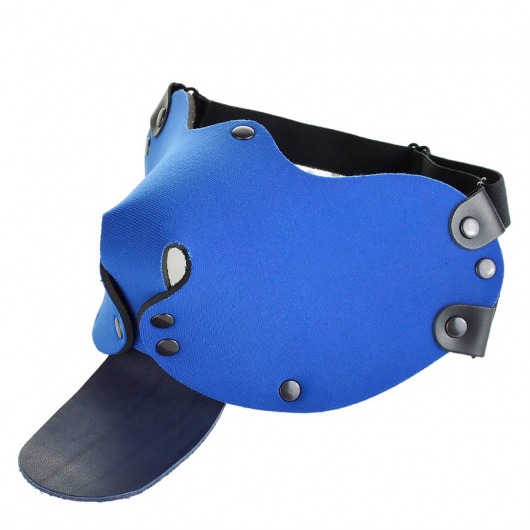 Синяя неопреновая маска  Дог - Sitabella - купить с доставкой в Тюмени