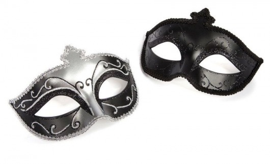 Набор из двух маскарадных масок Masks On Masquerade - Fifty Shades of Grey - купить с доставкой в Тюмени