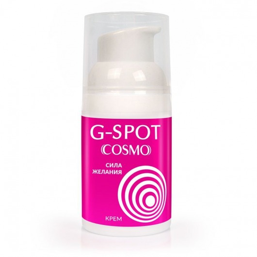 Стимулирующий интимный крем для женщин Cosmo G-spot - 28 гр. - Биоритм - купить с доставкой в Тюмени