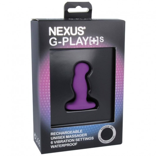 Фиолетовая вибровтулка Nexus G-Play+ S - Nexus Range - в Тюмени купить с доставкой