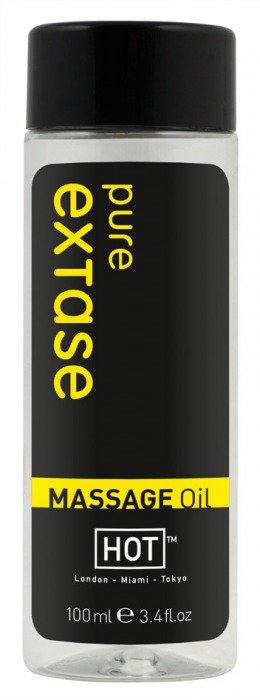 Массажное масло для тела Extase Pure - 100 мл. - HOT - купить с доставкой в Тюмени