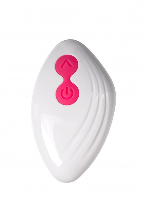 Розовый вибровкладыш в трусики с вакуум-волновой стимуляцией Xiari - JOS