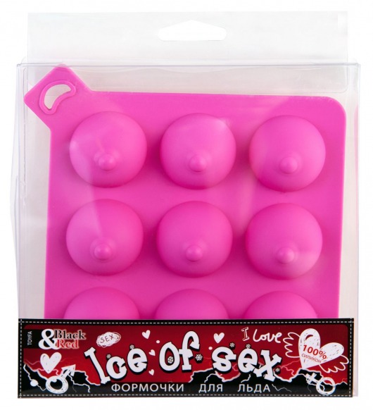 Формочка для льда розового цвета - ToyFa - купить с доставкой в Тюмени