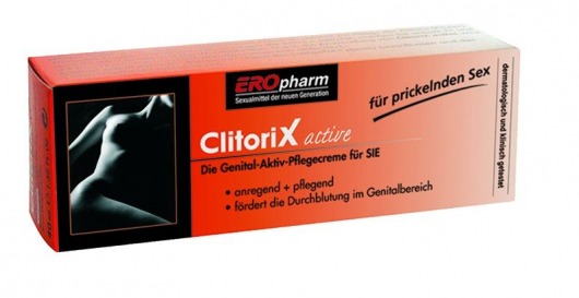 Возбуждающий крем для женщин ClitoriX active - 40 мл. - Joy Division - купить с доставкой в Тюмени