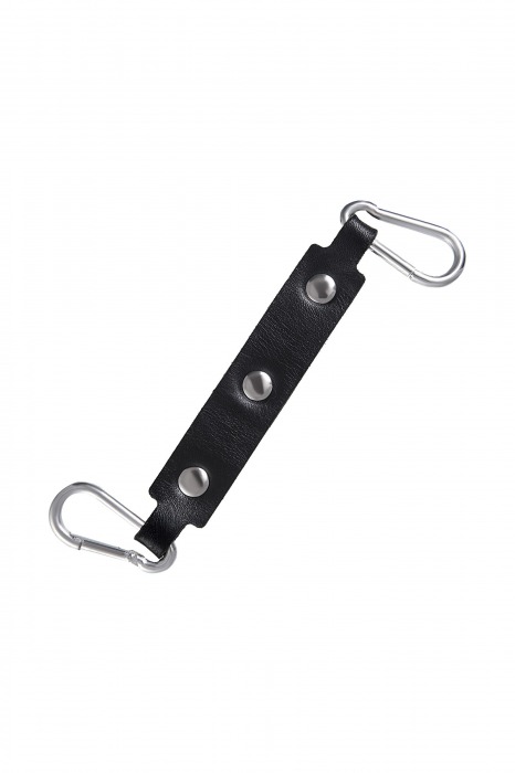 Черно-красные оковы из натуральной кожи - Pecado - купить с доставкой в Тюмени