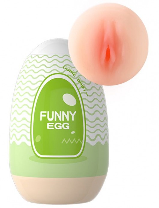 Мастурбатор-вагина Funny Egg - Eroticon - в Тюмени купить с доставкой