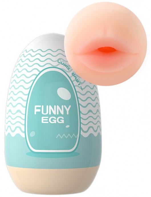 Мастурбатор-ротик Funny Egg - Eroticon - в Тюмени купить с доставкой