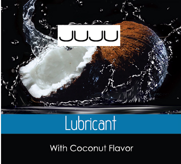 Пробник съедобного лубриканта JUJU с ароматом кокоса - 3 мл. - JuJu - купить с доставкой в Тюмени
