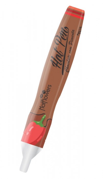 Ручка для рисования на теле Hot Pen со вкусом шоколада и острого перца - HotFlowers - купить с доставкой в Тюмени