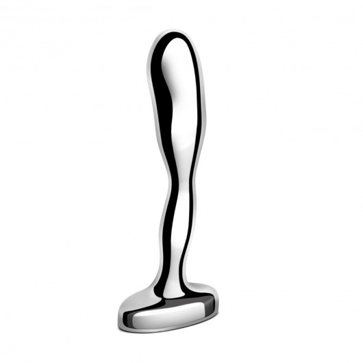 Стальной стимулятор простаты Stainless Steel Prostate Plug - 11,5 см. - b-Vibe - в Тюмени купить с доставкой