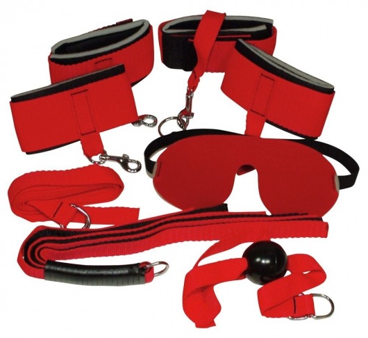 Ярко-красный набор для страстных игр - Orion - купить с доставкой в Тюмени