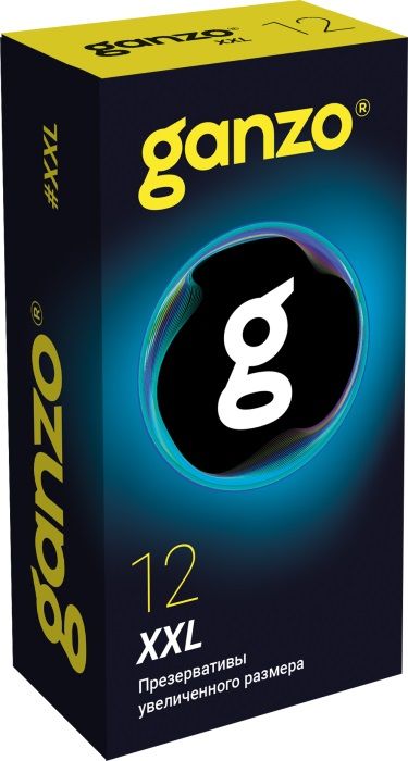 Презервативы увеличенного размера Ganzo XXL - 12 шт. - Ganzo - купить с доставкой в Тюмени