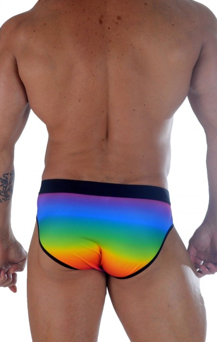 Оригинальные мужские трусы-слипы с вырезом - Don Moris купить с доставкой