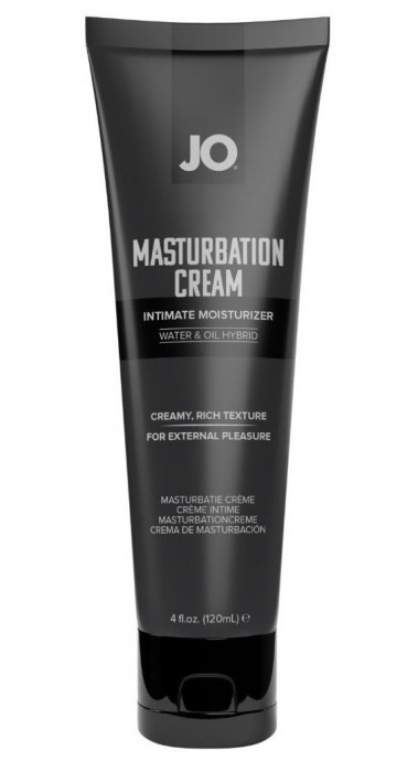 Мужской крем для мастурбации на гибридной основе Masturbation Cream - 120 мл. - System JO - купить с доставкой в Тюмени