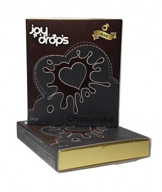 Возбуждающий шоколад для мужчин JoyDrops - 24 гр. - JoyDrops - купить с доставкой в Тюмени