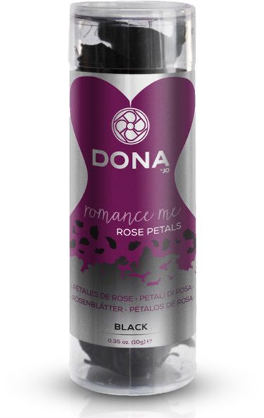 Декоративные чёрные лепестки роз DONA Rose Petals -  - Магазин феромонов в Тюмени