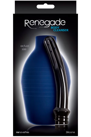 Синий анальный душ Renegade Body Cleanser - NS Novelties - купить с доставкой в Тюмени