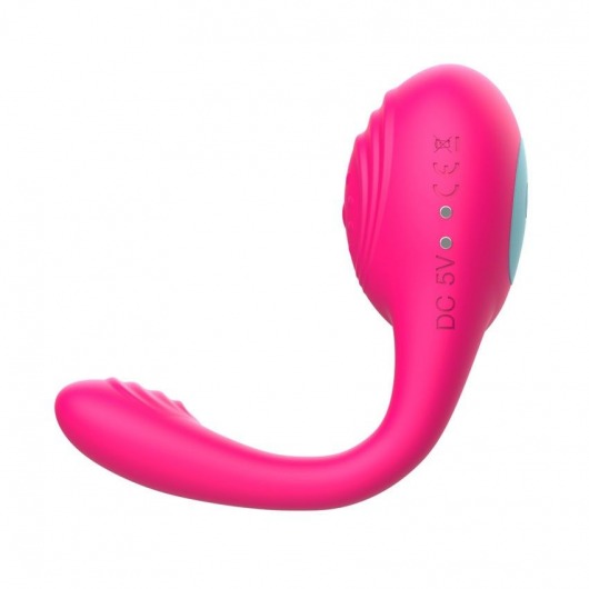 Розовое виброкольцо с пультом ДУ - I-MOON - в Тюмени купить с доставкой