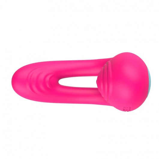 Розовое виброкольцо с пультом ДУ - I-MOON - в Тюмени купить с доставкой