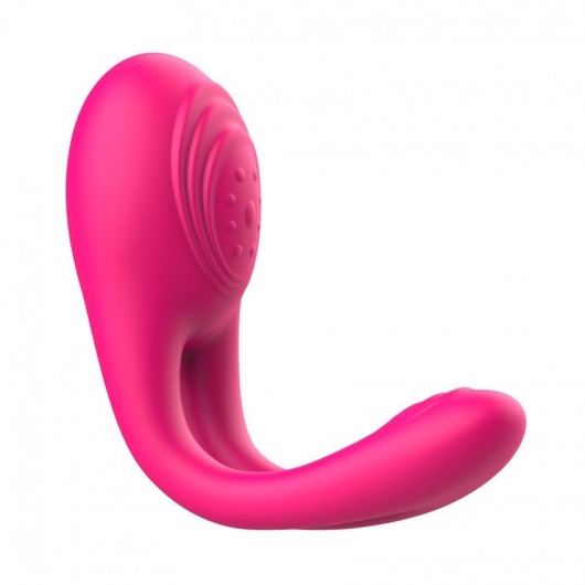 Розовое виброкольцо с пультом ДУ - I-MOON - в Тюмени купить с доставкой