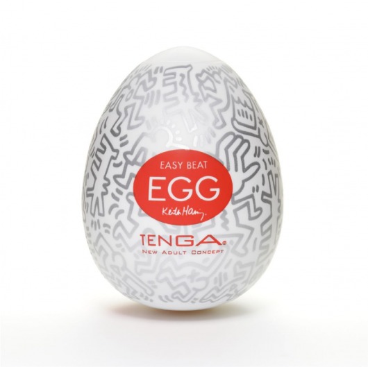 Мастурбатор-яйцо Keith Haring EGG PARTY - Tenga - в Тюмени купить с доставкой