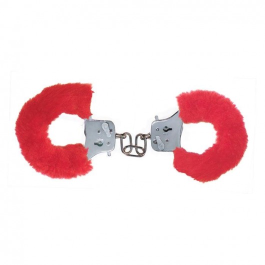 Красные игровые наручники - Toy Joy - купить с доставкой в Тюмени