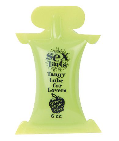 Вкусовой лубрикант с ароматом зеленого яблока Sex Tarts® Lube - 6 мл. - Topco Sales - купить с доставкой в Тюмени
