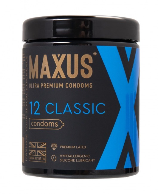 Классические презервативы MAXUS Classic - 12 шт. - Maxus - купить с доставкой в Тюмени