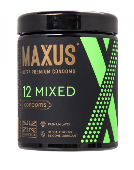 Презервативы MAXUS Mixed - 12 шт. - Maxus - купить с доставкой в Тюмени