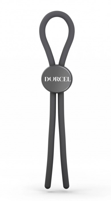 Серое эрекционное лассо на пенис Mr Dorcel - Dorcel - в Тюмени купить с доставкой