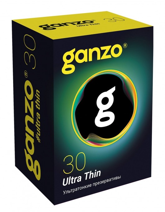 Супертонкие презервативы Ganzo Ultra thin - 30 шт. - Ganzo - купить с доставкой в Тюмени