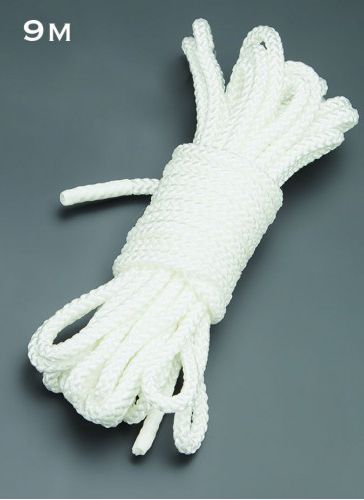 Белая веревка для связывания - 9 м. - Sitabella - купить с доставкой в Тюмени