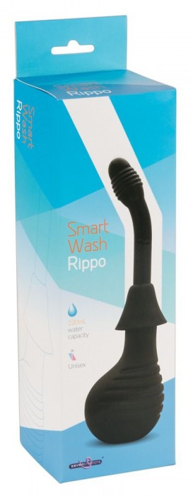 Анальный душ-стимулятор Smart Wash Rippo - Seven Creations - купить с доставкой в Тюмени