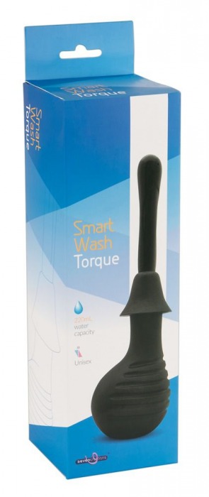 Анальный душ-стимулятор Smart Wash Torque - Seven Creations - купить с доставкой в Тюмени