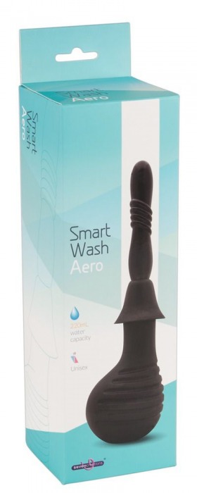 Анальный душ-стимулятор Smart Wash Aero - Seven Creations - купить с доставкой в Тюмени