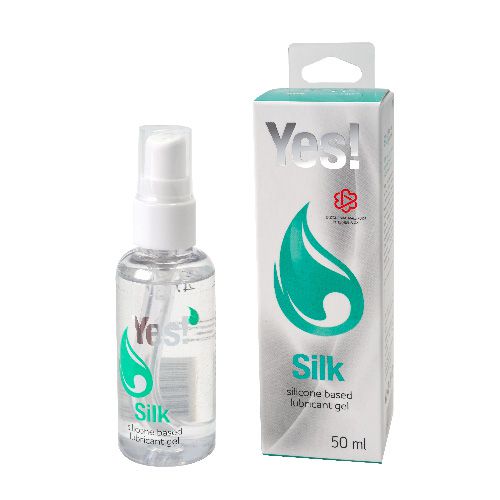 Силиконовая гипоаллергенная вагинальная смазка Yes Silk - 50 мл. - Sitabella - купить с доставкой в Тюмени